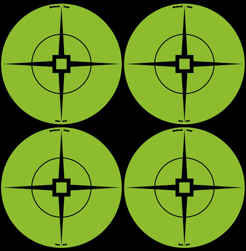 Birchwood Casey Target Spots 3" Self-Adhesive Crosshair Black/Green 40 Pack