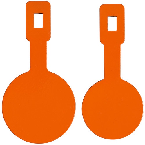 Champion Targets 44923C Impact Steel TYL Rimfire Circle Targets Orange 4-Pack