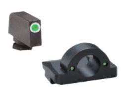 Ameriglo Green Tritium Orange Outline Night Sight Set for Glock 20/21/29/30/31/32/36/40/41