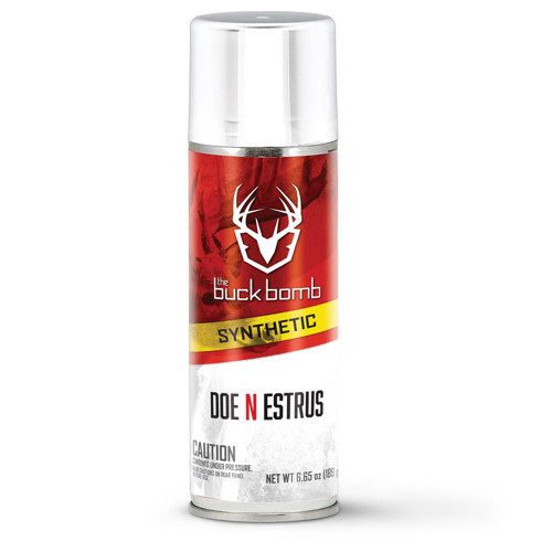 Buck Bomb Synthetic Doe N Estrus Aerosol Deer Attractant 6.65 oz
