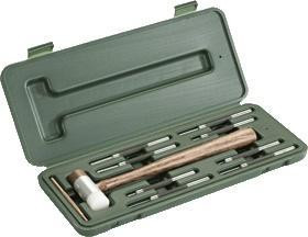 Weaver Gunsmith Hammer and Punch Kit with 8 Steel Punches