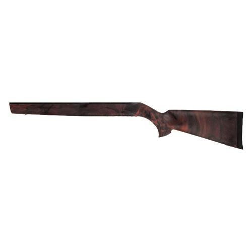 Hogue Ruger 10/22 OverMolded Rubber Stock Standard Barrel - Red Lava