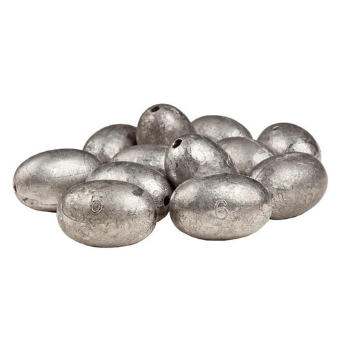Rig'Em Right 6oz Egg Weights for Decoy Anchors - 12 Pack