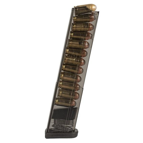ETS Carbon Smoke Magazine for Glock 42 .380 Cal 12-Round