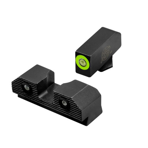 XS Sight Systems R3D 2.0 Night Sights Green Front Black Rear for Glock 20 21 29 30 30S 37 40 41