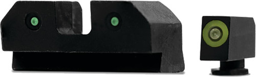 XS Sight Systems RDE Night Sights Green for Glock 17, 19, 22-24, 26, 27, 31-36, 38