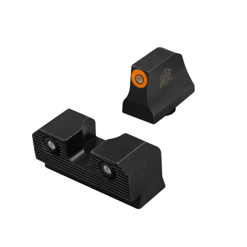 XS Sight Systems R3D 2.0 Suppressor Height Night Sights Orange for Glock 20 21 29 30 30S 37 41