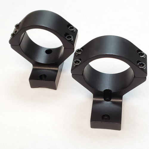 Talley CZ 600 Scope Mounts 1" Medium Extended Black 2-Pack