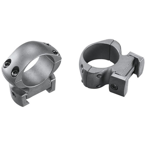 Weaver 2-Piece Grand Slam Steel Scope Rings 1" High Matte Windage Adjustable