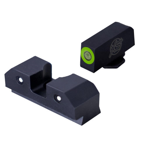 XS Sights R3D Night Sights Set for Glock 42/43/43X/48 Green - Bulk 20-Count