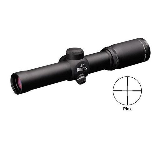 Burris Handgun Scope 2x20mm 1-Inch Tube Plex Reticle Matte