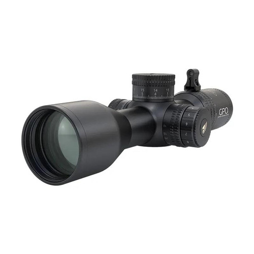 GPO Centuri 4x Super Compact FFP Rifle Scope 4-16x44i 30mm MIL Illuminated Black