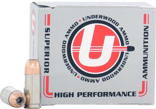 Underwood Ammo 129 eXtreme Terminal Performance +P Jacketed Hollow Point JHP 125 Grain .38 Special