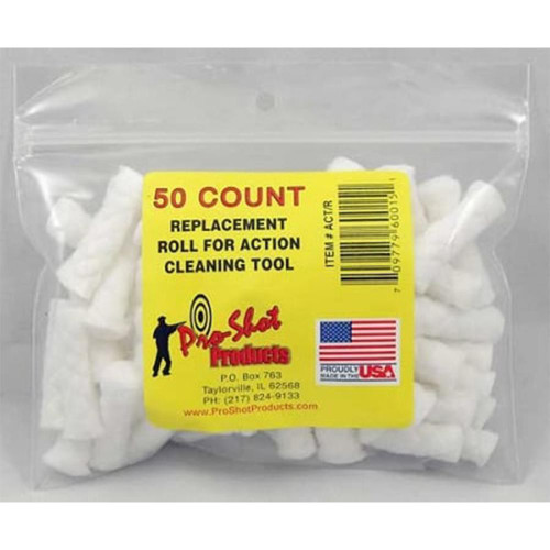 Pro-Shot Action Tool Refills Cotton Rolls 50/ct