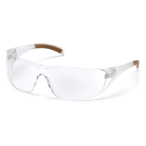 Pyramex Billings Frameless Shooting Glasses Clear Lens with Carhartt Bag