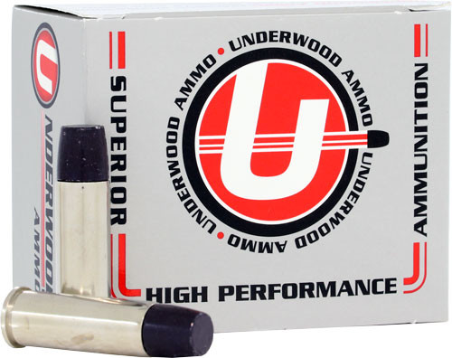 Underwood Ammo 738 Long Wide Nose Gas Check Black Cherry Coated Hard Cast  360 Grain .454 Casull