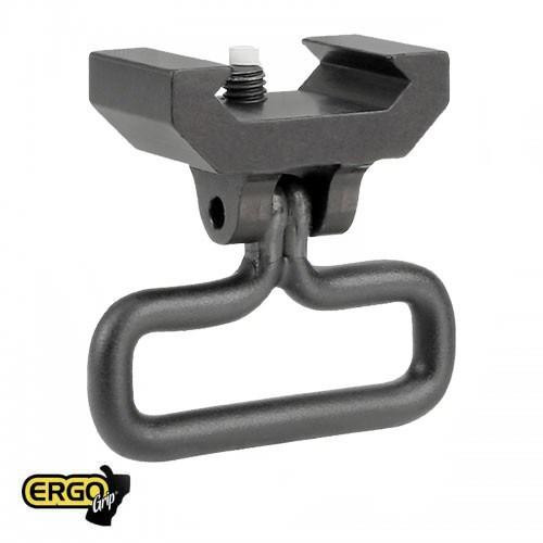 Ergo Grips Sling Swivel and Mount Black - 6061 T6 Aluminum 1913 Picatinny Rail Attachment
