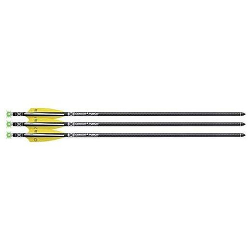 TenPoint EVO-X CenterPunch Lighted Alpha-Blaze Carbon Crossbow Arrows 20" 3 Pack
