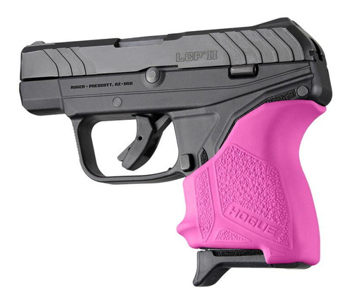 Hogue HandAll Beavertail Grip Sleeve for Ruger LCP II Pink