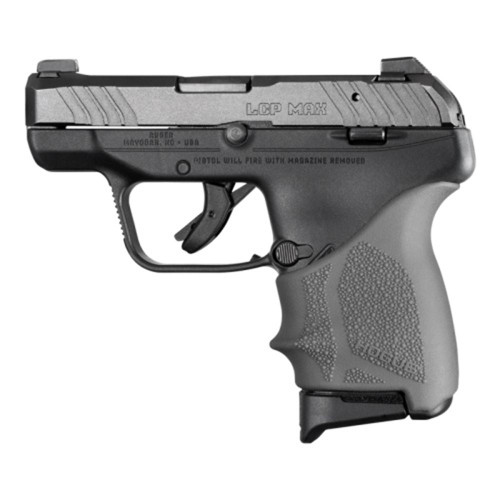 Hogue HandAll Beavertail Grip Sleeve for Ruger LCP Max Slate Grey