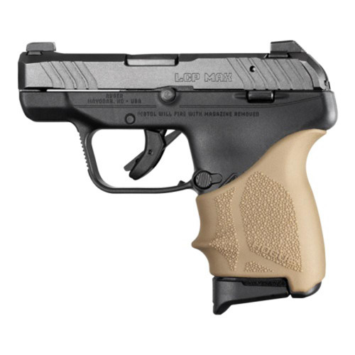 Hogue HandAll Beavertail Grip Sleeve for Ruger LCP Max FDE