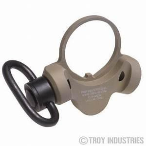 Troy Industries OEM Sling Mount QD End Plate FDE