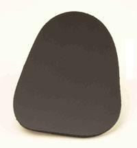KICK-EEZ CHEEK EEZ Sorbothane Cheek Protector Pad 6" x 5" Black 3/16" Thick