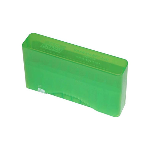MTM J-20 Slip Top Ammo Box 22-250/243 WIN/7.62x39 20 Rounds Clear Green
