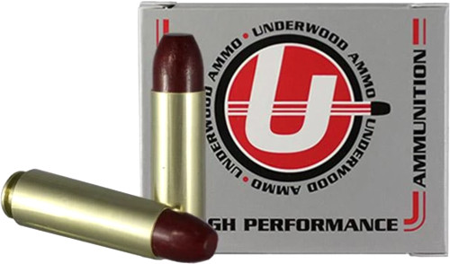 Underwood Ammo 753 Flat Nose Gas Check Black Cherry Coated Hard Cast  380 Grain .50 Beowulf