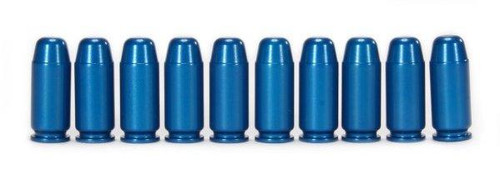 A-Zoom Aluminum Snap Caps .40 S&W Blue 10-Pack