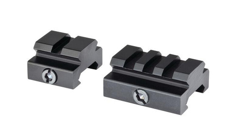 Weaver 2-Piece Picatinny Riser Rail Set 1/2" Height 6061-T6 Aluminum