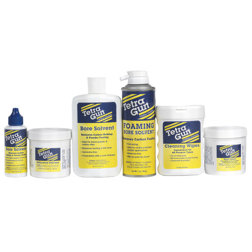 Tetra Gun Carbon Cleaner Wipes 50-Count for All Metal Parts