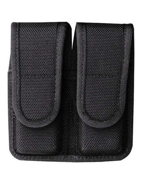 Bianchi Model 7302H AccuMold Double Magazine Pouch for Kahr T40 Hidden Snap Black