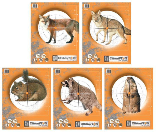 Champion Critter Series Shooting Targets 11" x 14" 10-Pack