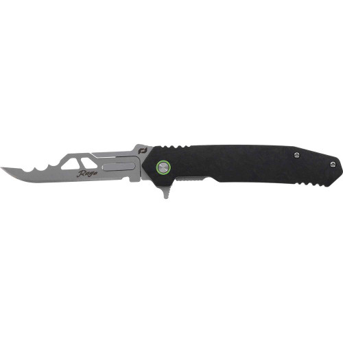 Schrade Stryche Enrage 6 Folding Knife 2.2" Replaceable Blade Black Carbon Fiber Handle