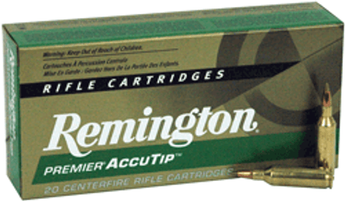 Remington R29165 Premier Boat Tail AccuTip-V  20 Grain .17 Remington Fireball