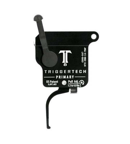 TriggerTech Remington 700 Primary Flat Single Stage Trigger Black