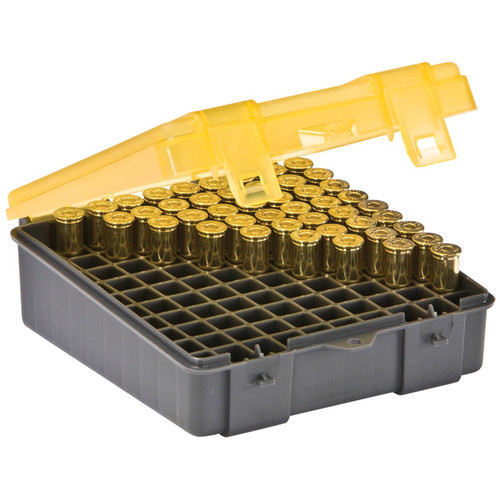 Plano Flip Top Handgun Ammo Case for .357/.38 Holds 100 Rounds