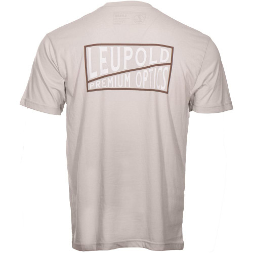 Leupold Premium Optics Short Sleeve Tee Shirt Sand XL