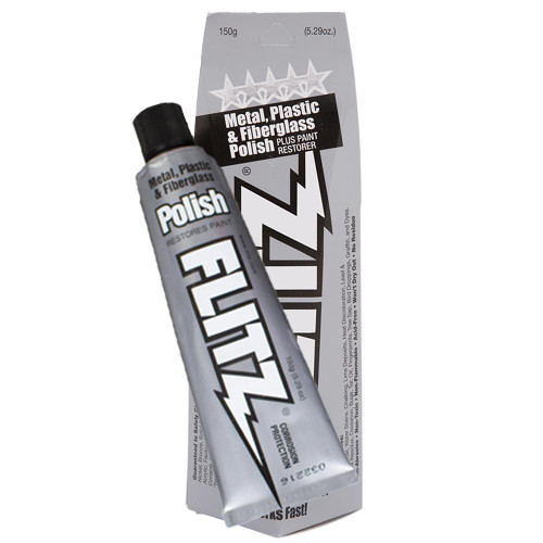 Flitz Metal Polish Paste 150g Non-Abrasive Multi-Surface Cleaner and Protectant