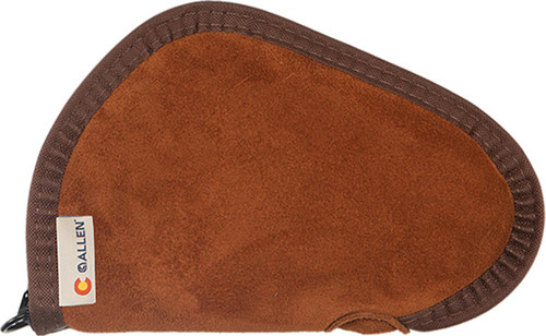 Suede Handgun Case 8 Inch Pistol Pouch