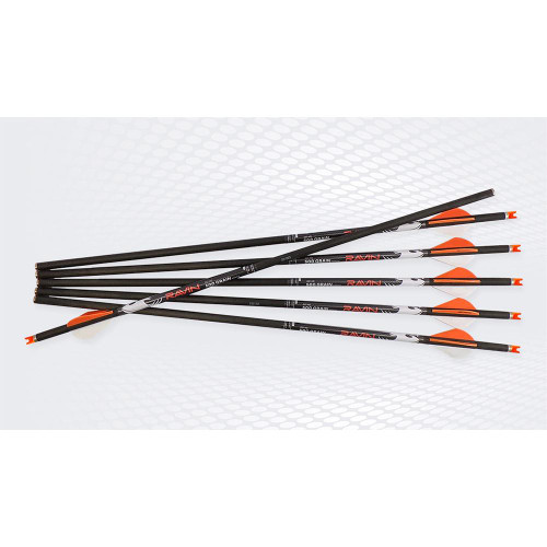 Ravin Premium Match Weight Crossbow Arrows 500 Grain HD .001 6-Pack