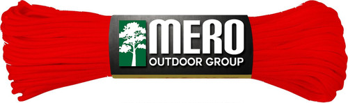 Mero 550 Paracord - 100' 550 lb Red Imperial