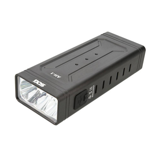 SOG Knives AH-1 Tactical Flashlight 5000 Lumens Black USB-C Rechargeable