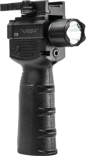 NcSTAR VISM Vertical Grip w/Strobe FlashLight & Red Laser Gen 2