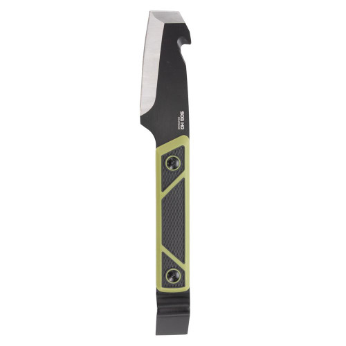 SOG Compound Tac-Pry Fixed Blade Knife 4" Pry Bar Green Black