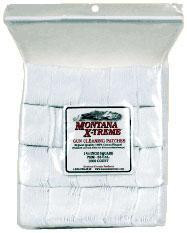 Montana X-Treme 3" Square Cotton Flannel Cleaning Patches 500 Count