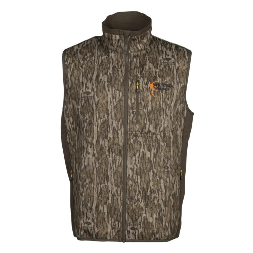 Browning Field Pro Windproof Vest Mossy Oak Bottomland L