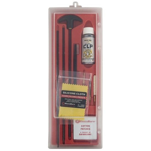 Kleenbore .17 Cal Rifle Cleaning Kit with Brushes and Patches