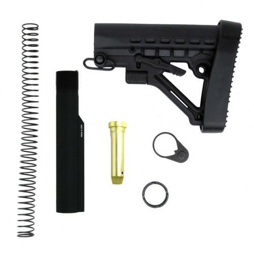 TacFire AR-15 Mil-Spec Buffer Tube Kit with QD Sling Attachments